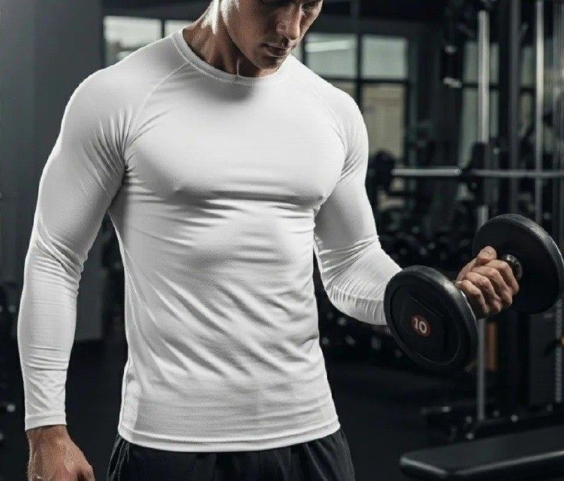 Kit com 3 Camisas Segunda Pele Dry Fit Proteção UV