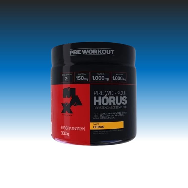 Hórus (300g), Citrus, Max Titanium