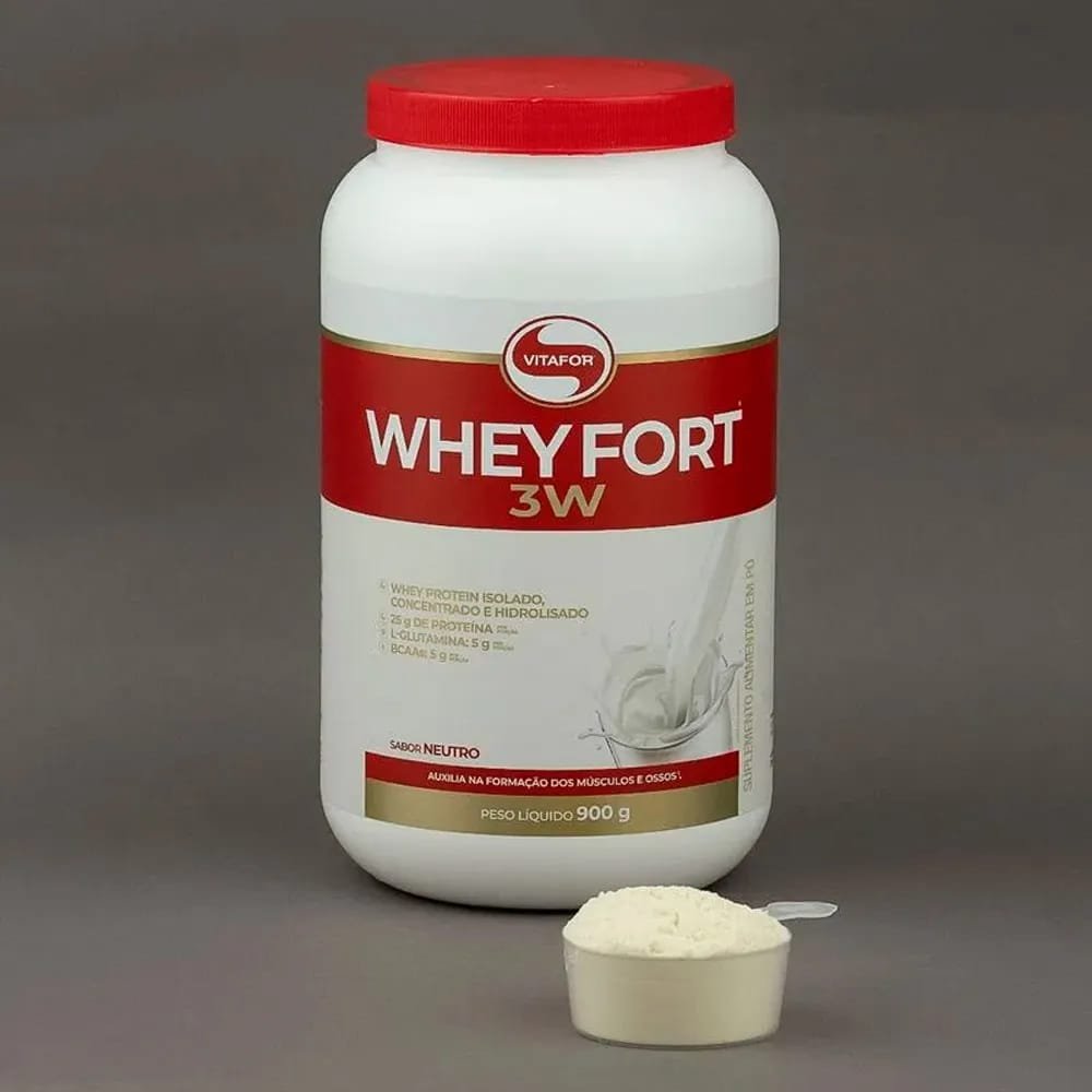 Vitafor - Whey Fort 3W - 900g - Chocolate