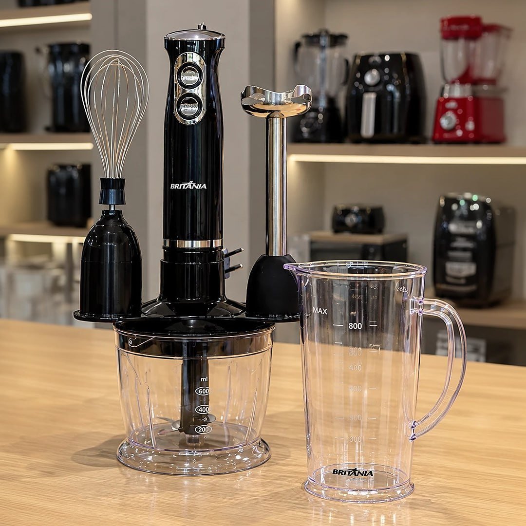 Mixer Bmx400p 3 Em 1 500w Cor Preto Britânia Preto 127V