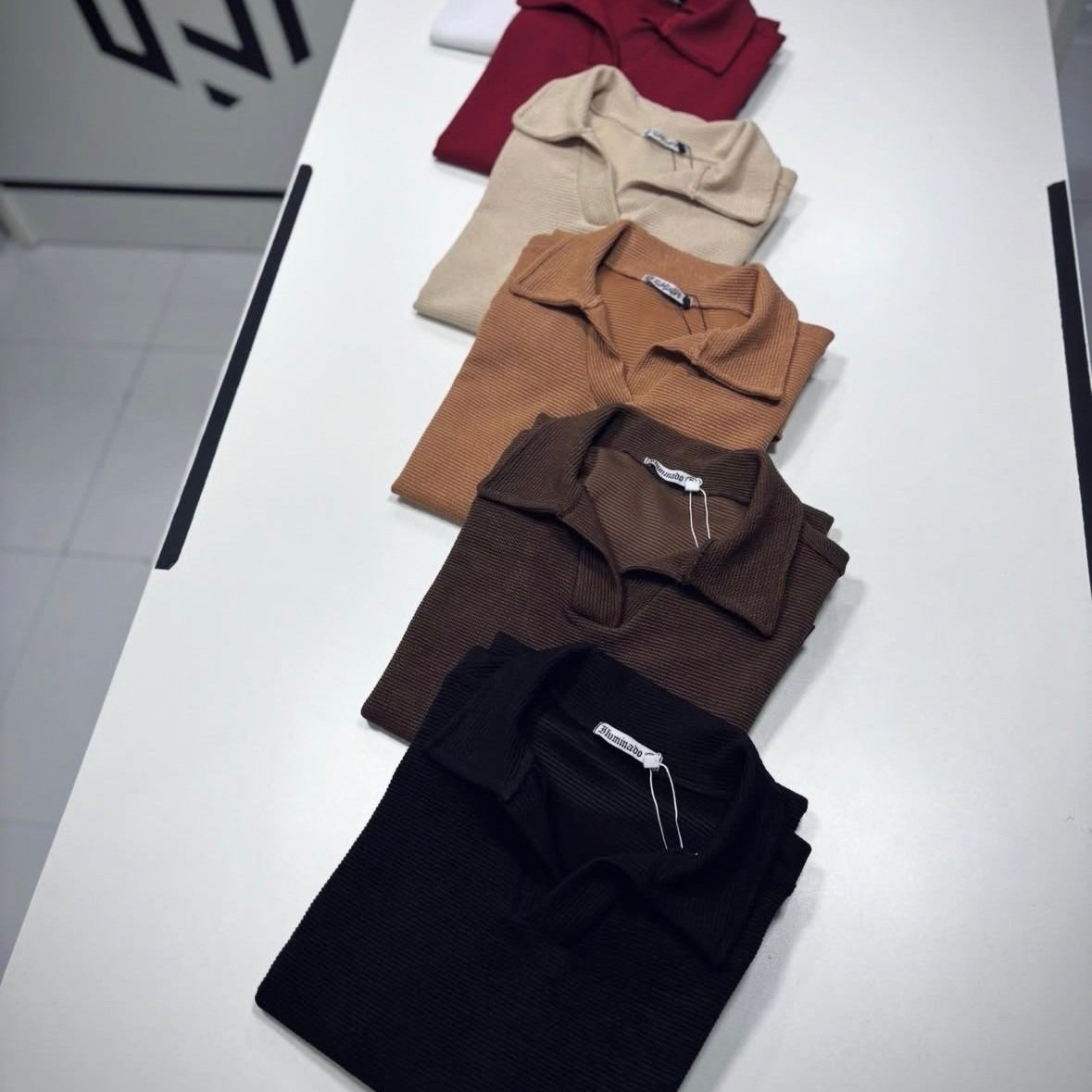 Camisa Camiseta Polo Masculina Texturizada Sem Botão (P ao G3)
