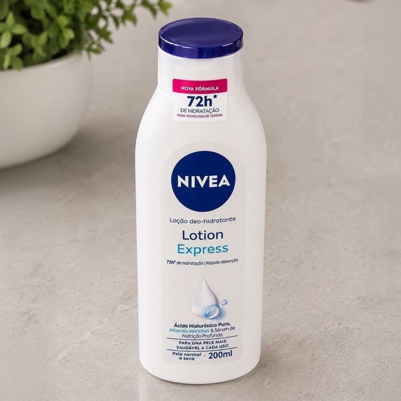 2x NIVEA Loção Hidratante Corporal Lotion Express 200ml