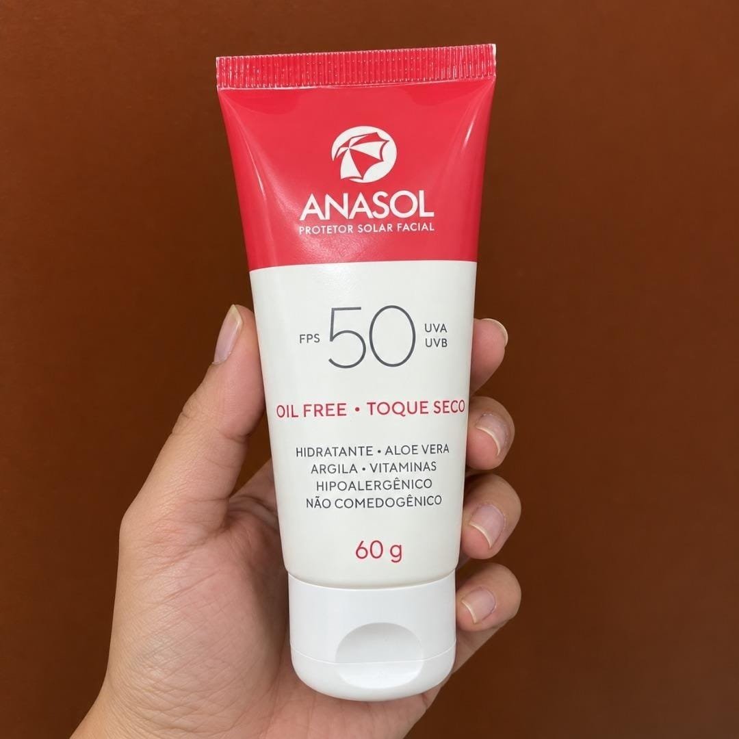 Anasol Protetor Solar Facial FPS 50-60g