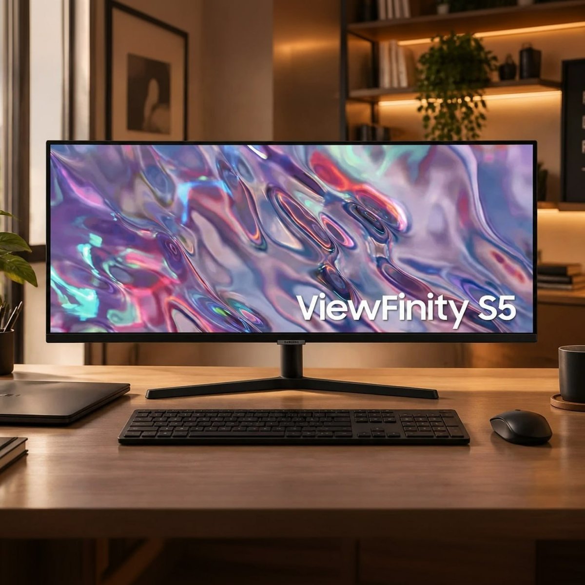 Monitor Samsung ViewFinity S5 34” UWQHD VA LS34C500GALMZD 100Hz 5