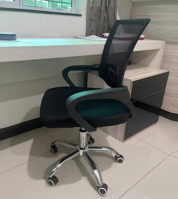 Cadeira Secretária Office Base Giratória