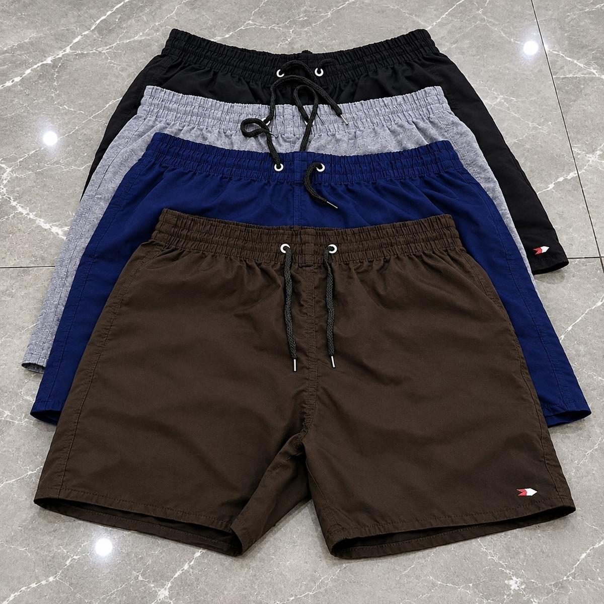 Kit com 4 Shorts Tactel Sandrini