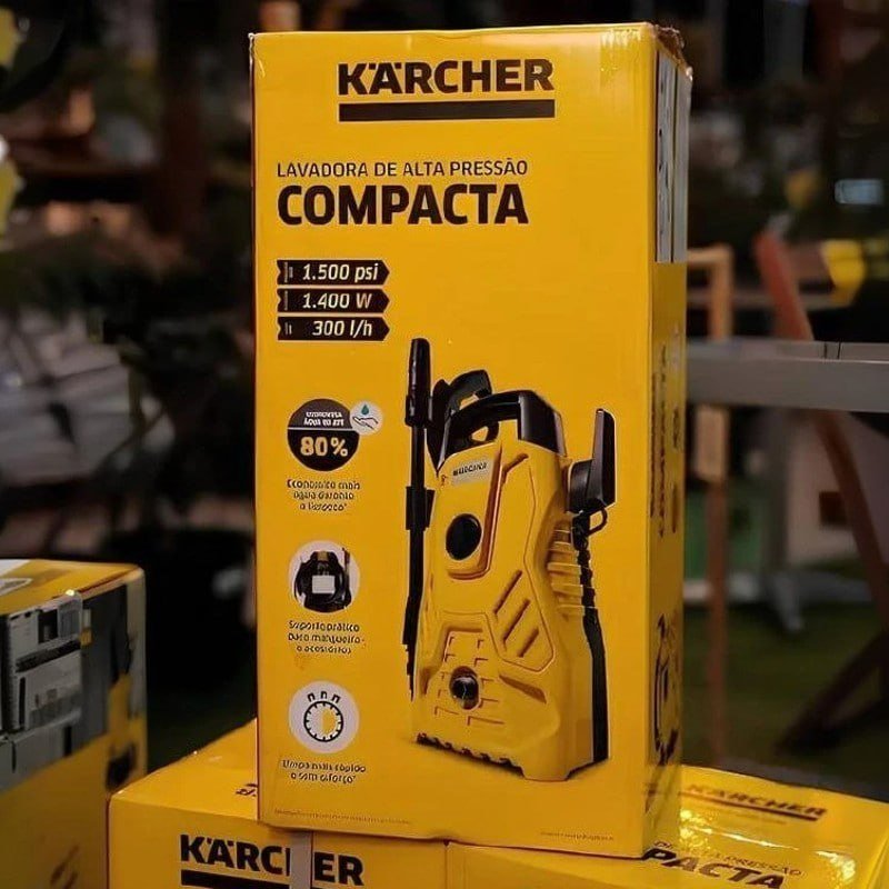 Lavadora de Alta pressão Kärcher Compacta 1500 PSI/Libras 1400W 220v