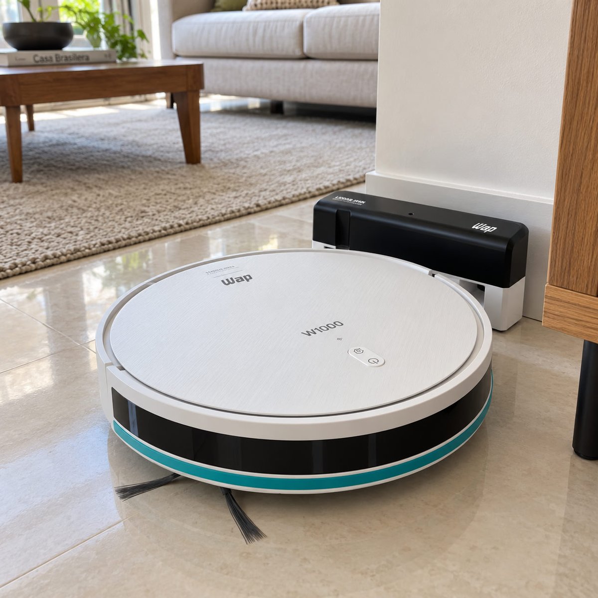 Robô Aspirador Com Mapeamento Wap Robot W1000