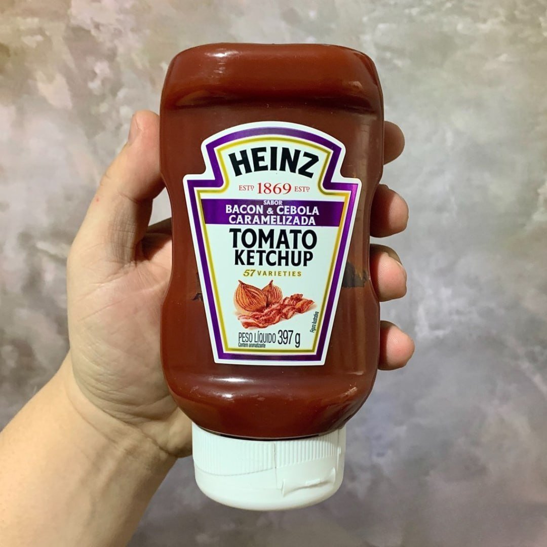 Heinz Ketchup Bacon & Cebola Caramelizada 397g