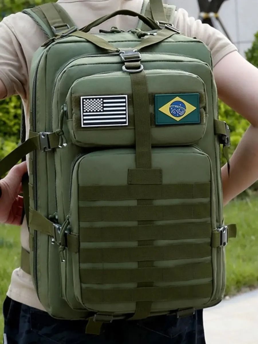 Mochila Tatica Militar Grande 50L