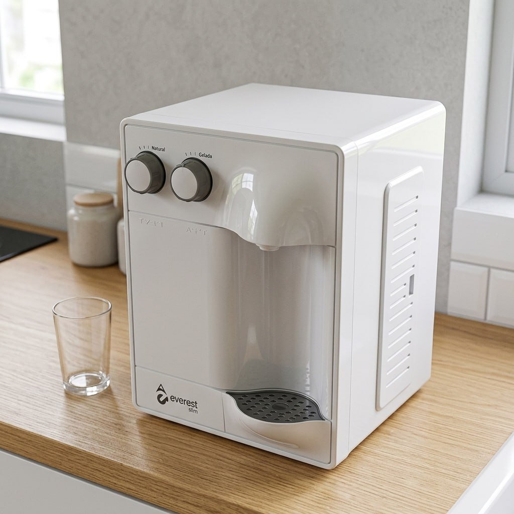 Purificador De Água Everest Slim 60hz Branco 127v