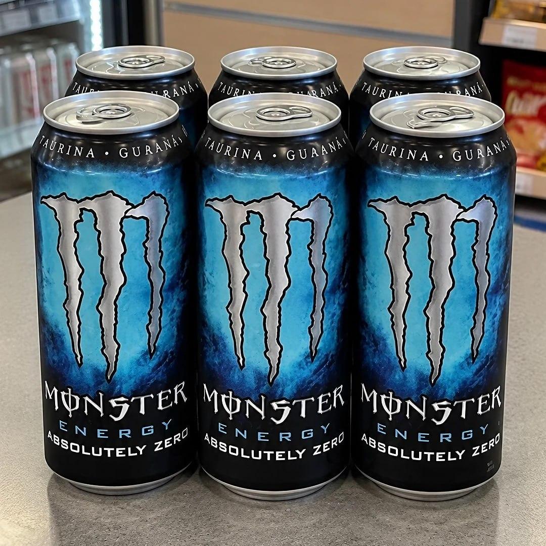 Pack de Monster Absolutely Zero LT 473ml - Unidade 6 unidades