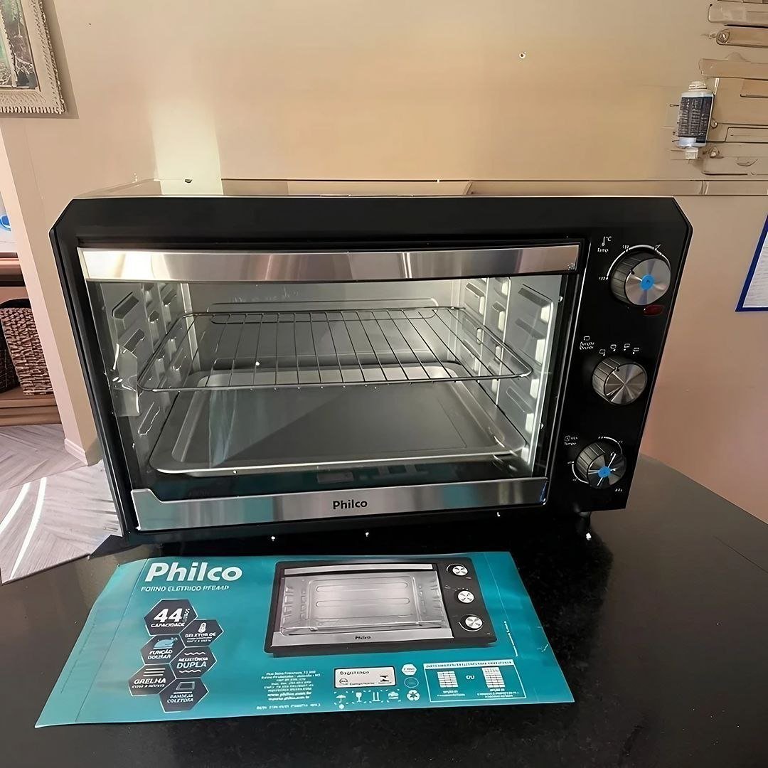 Forno Elétrico Philco 44L Dupla Resistência PFE44P 127V