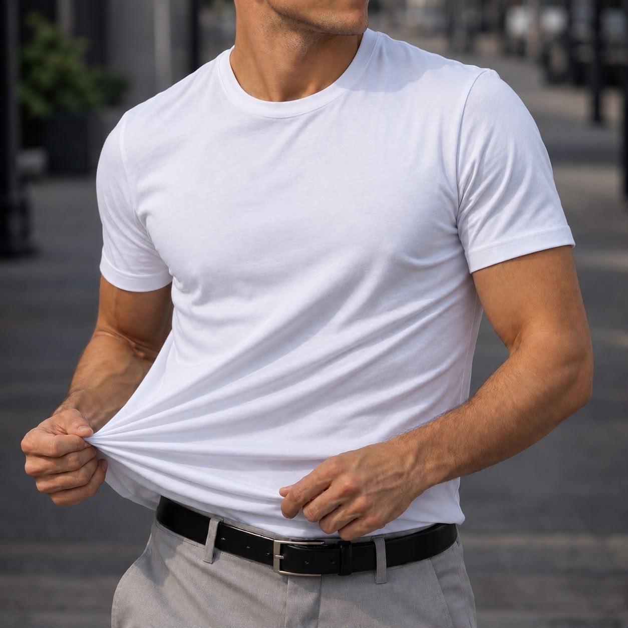 Camiseta Modal Malha Peruana