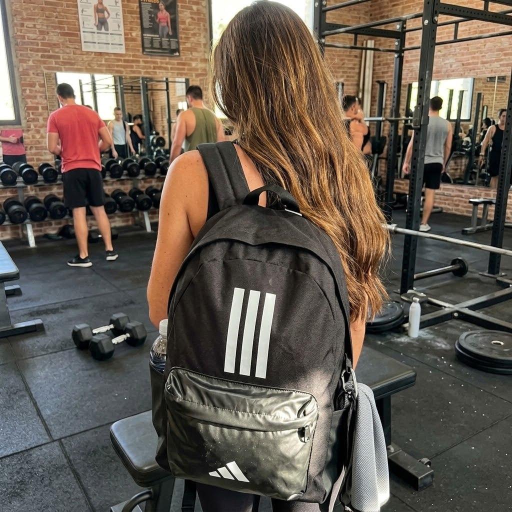 Mochila Clássica Treino 3 Listras Adidas