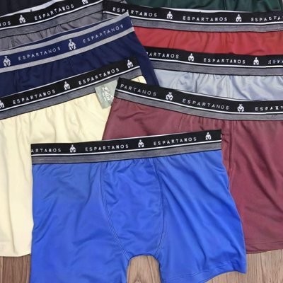 Kit Com 5 Cuecas Boxer Masculina Microfibra Original