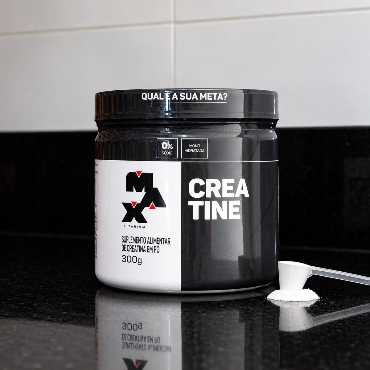 MAX TITANIUM CREATINA 300 GR MONOHIDRATADA