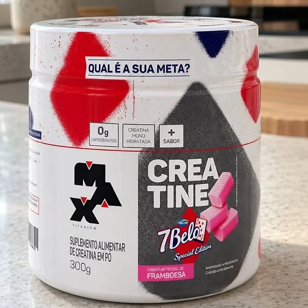 Creatina Max Titanium 7 Belo em pó x 300g