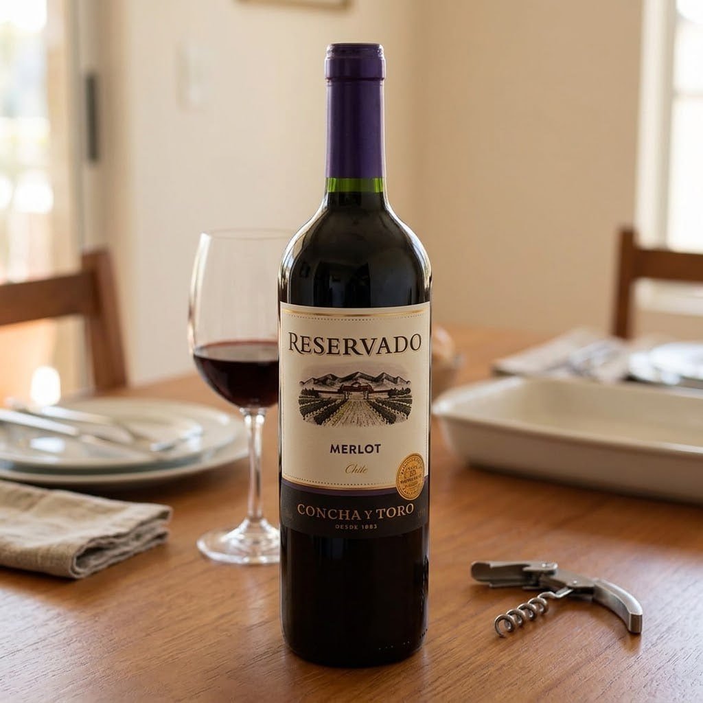 Concha y Toro Reservado Vinho Chileno Merlot 750ml