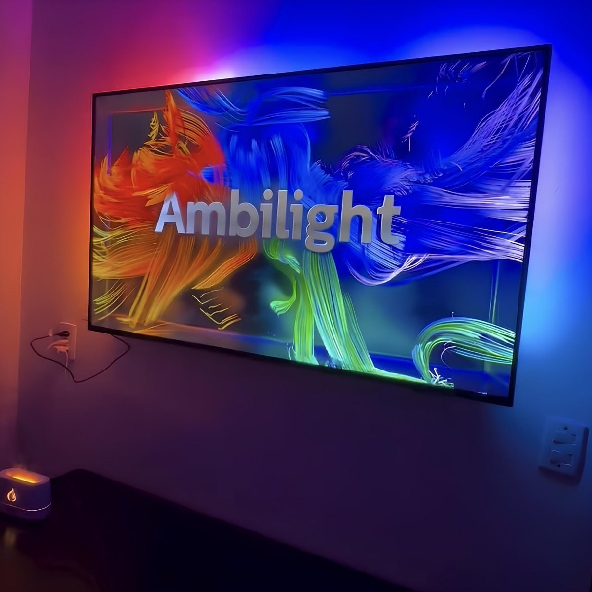 PHILIPS, Smart TV Ambilight 65" 4K, 65PUG8100/78, Comando de Voz