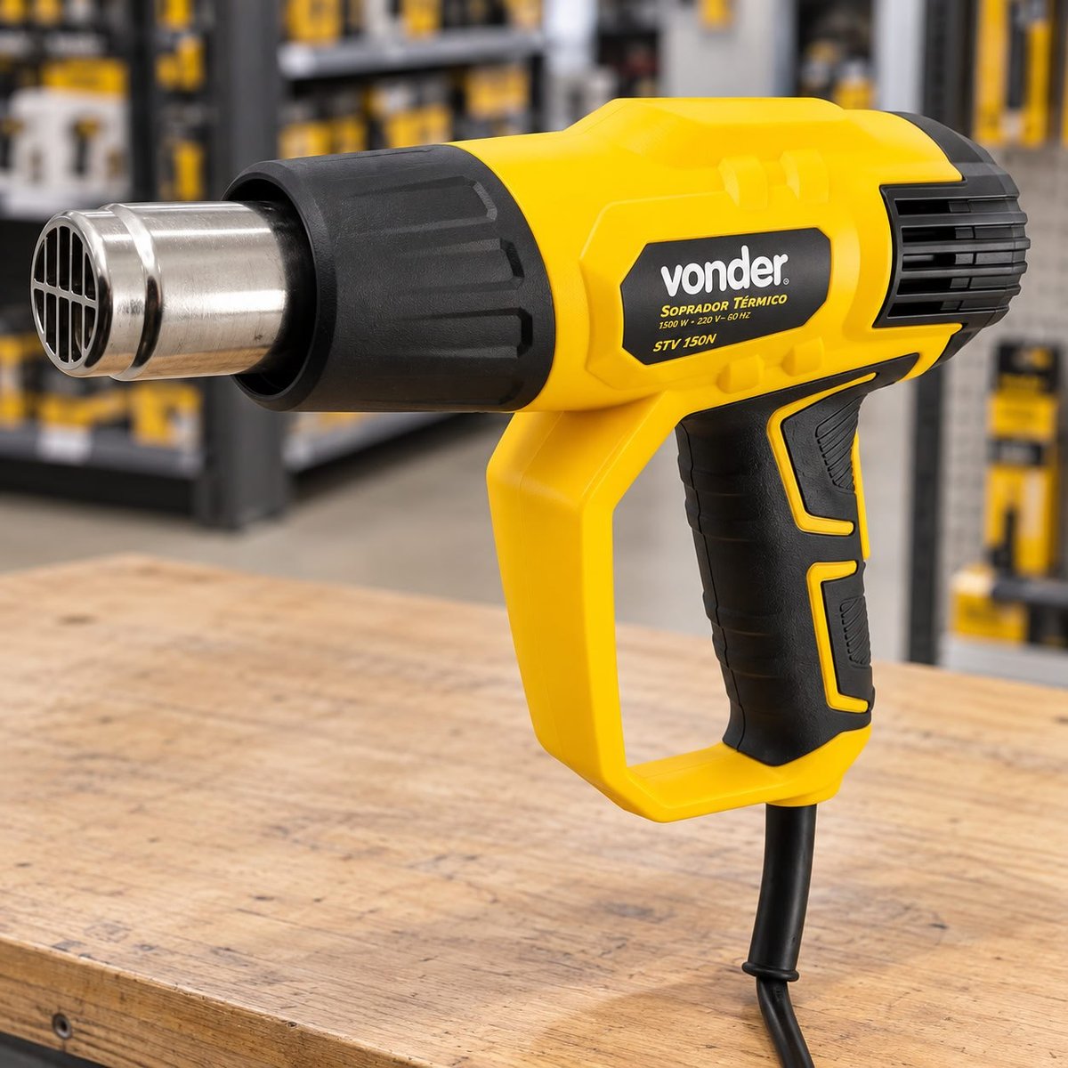 Soprador Térmico Stv150n 1500w - Vonder cor Amarelo