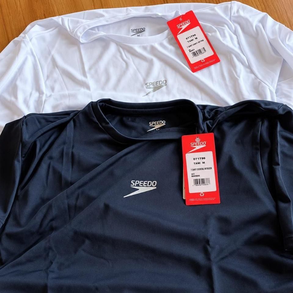 Kit 2 Camiseta Speedo Dry Fit (P e M)