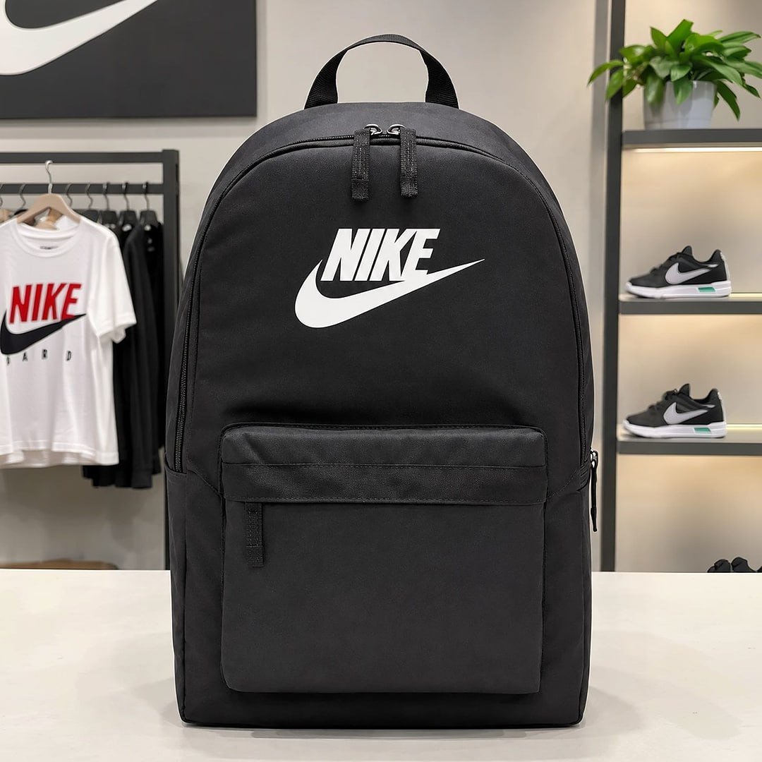 Mochila Nike Heritage Backpack cor preta