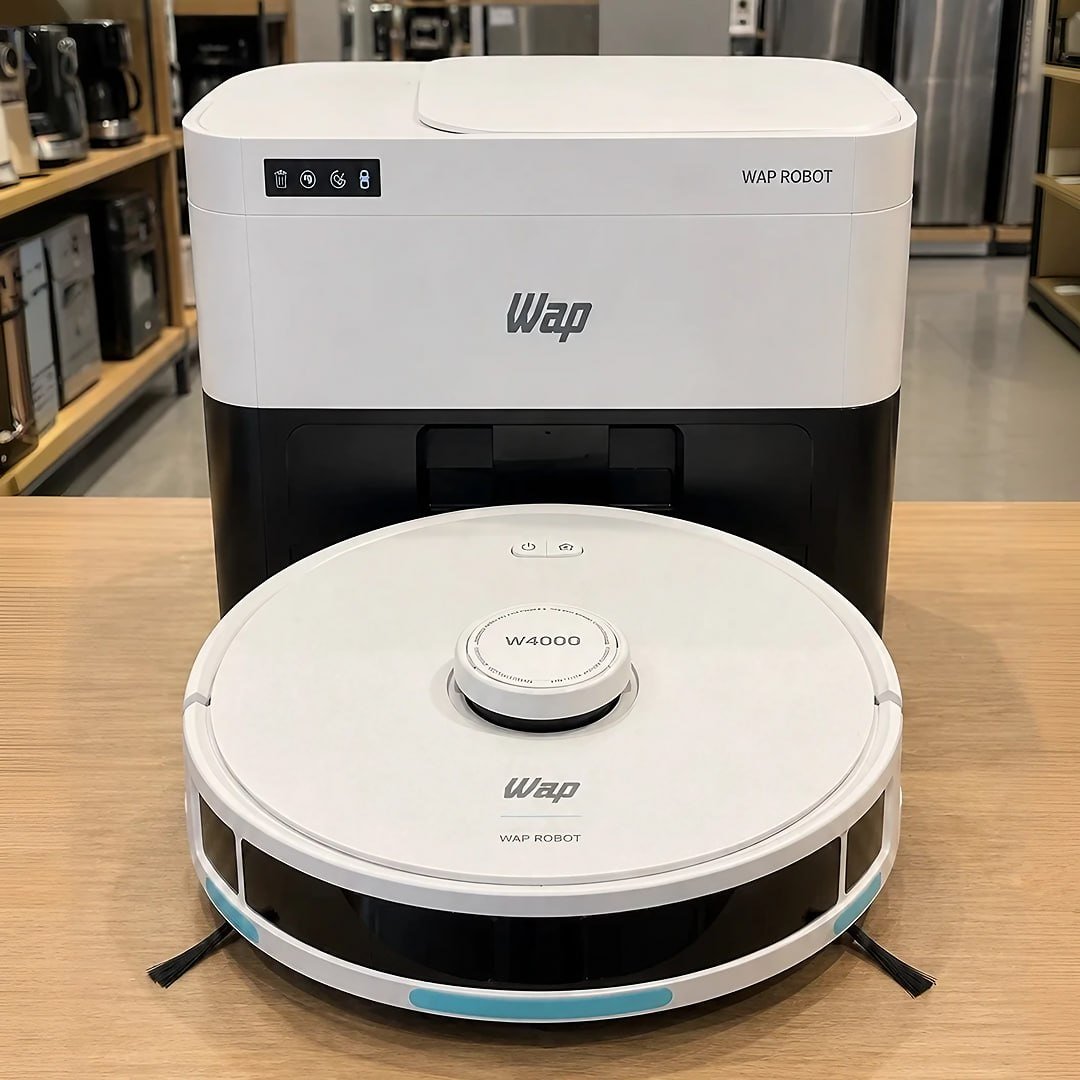 WAP Robô Aspirador de Pó ROBOT W4000 Mapeamento LDS 360° 127V