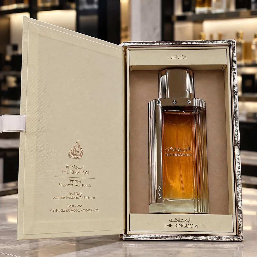 Perfume Árabe The Kingdom Lattafa 100ml