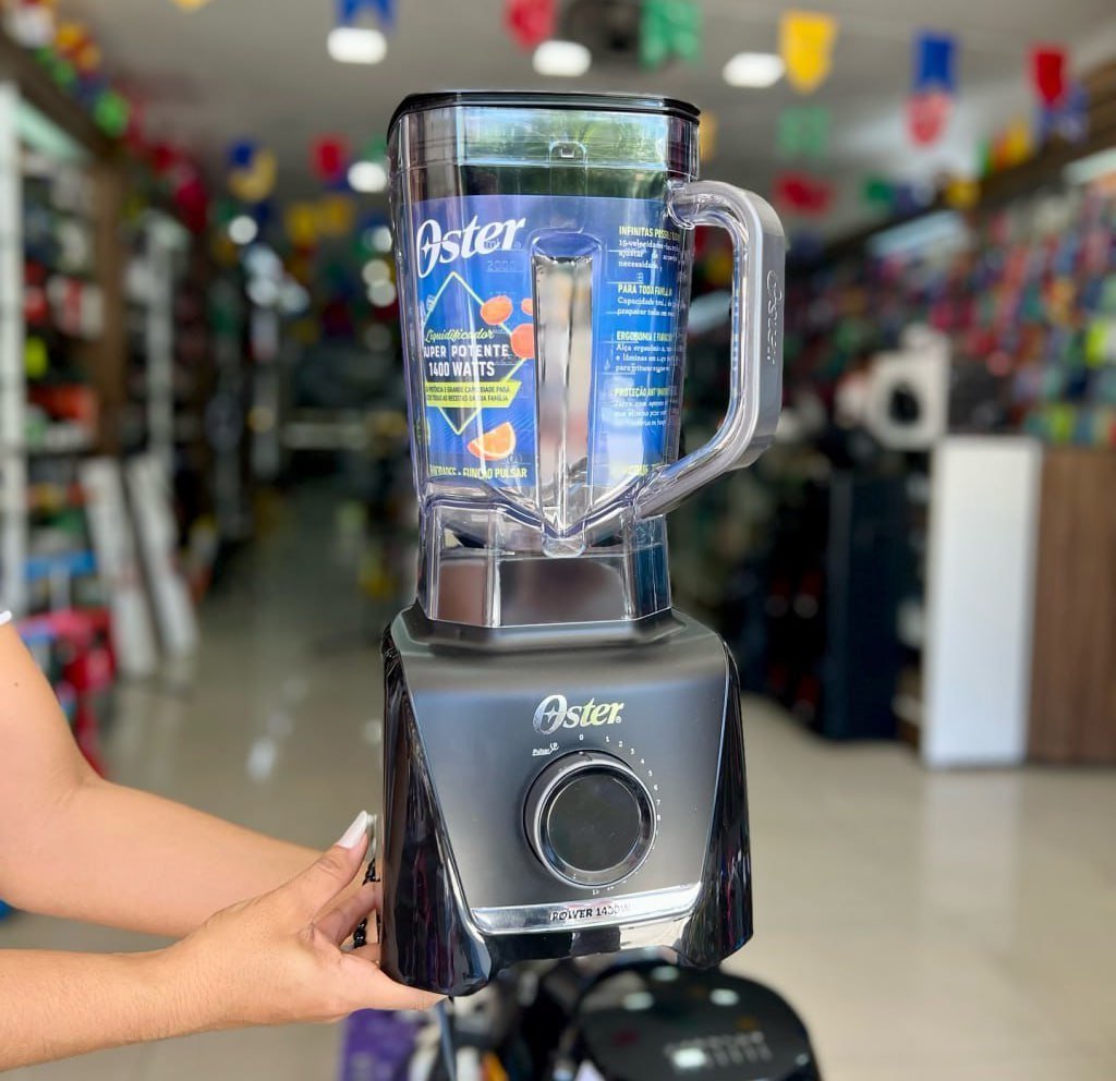 Liquidificador 1400 Full Oster Preto 3,2L - 220V