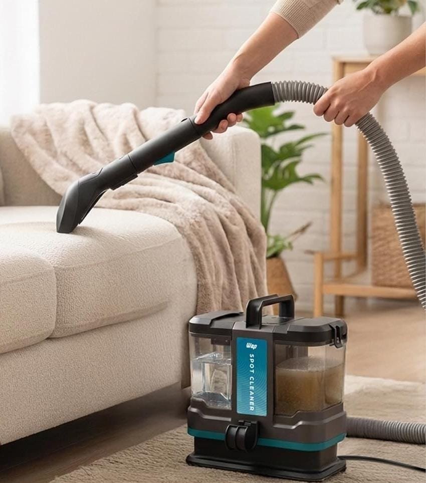 WAP Extratora e Higienizadora 3 em 1 WAP SPOT CLEANER W4 1650W Leve Compacta Alcance de 6 Metros Com 3 Acessórios