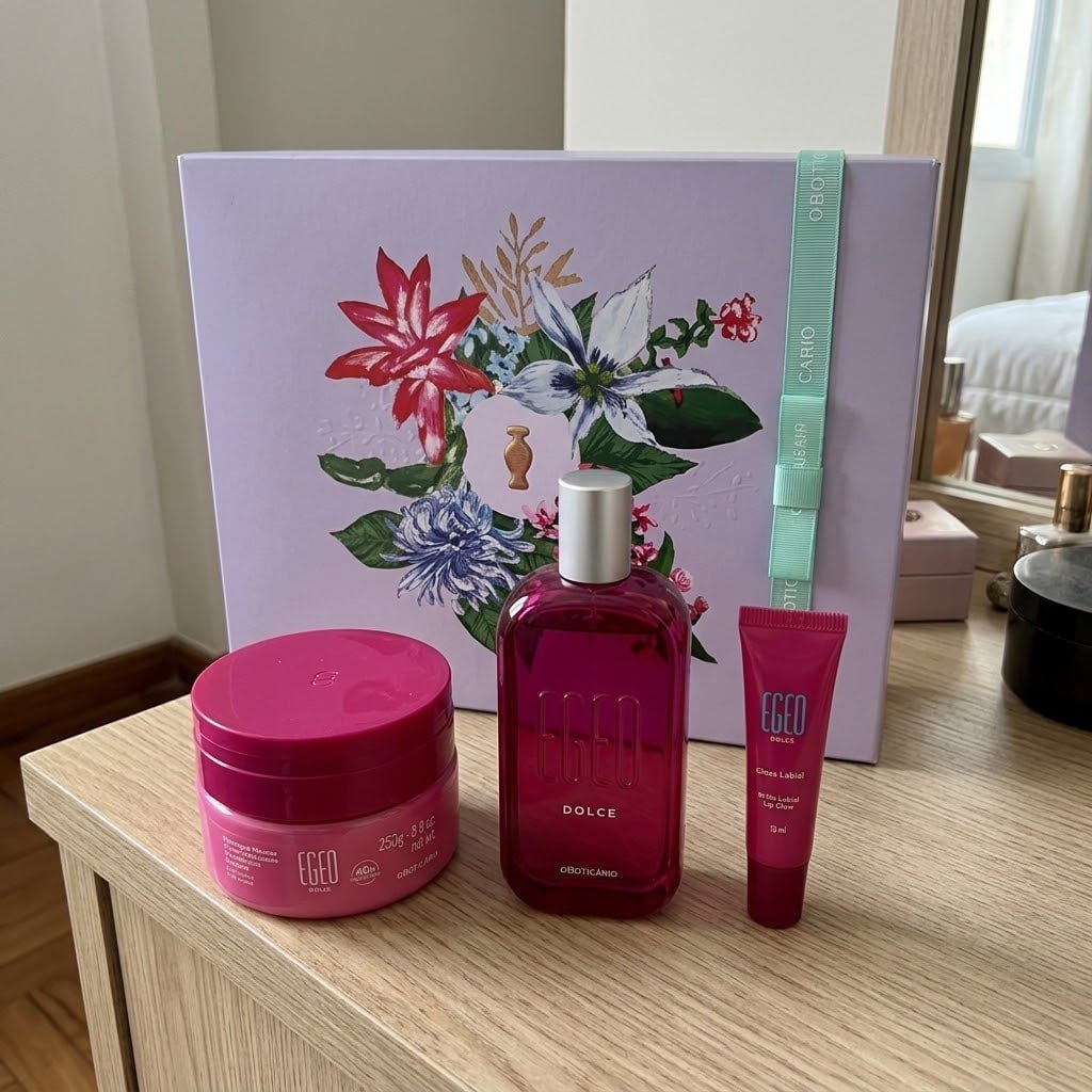 O Boticário Egeo Dolce Kit Presente (3 Itens)
