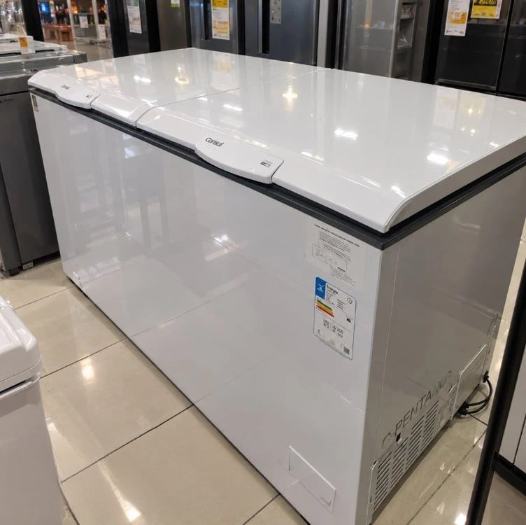 Freezer Horizontal Consul 2 Portas 528 Litros Branco - CHB53MB