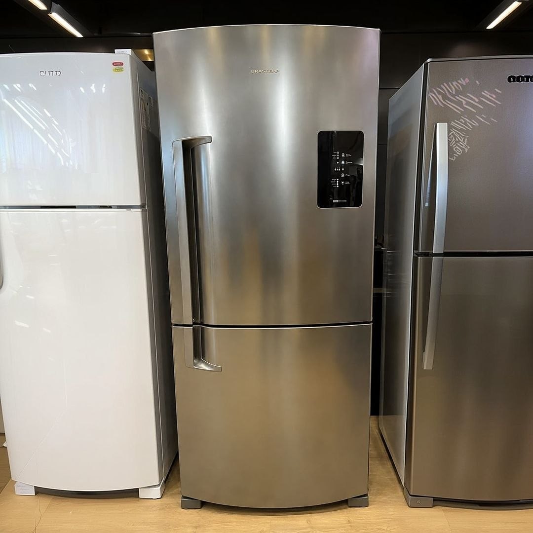 Geladeira Brastemp Frost Free Inverse 591 Litros Inox - Bre8 110v