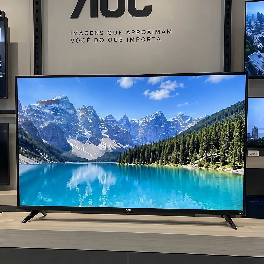 Smart Tv AOC 50'' Roku 4K UHD DLED Wi-Fi Dolby Audio 50U7066