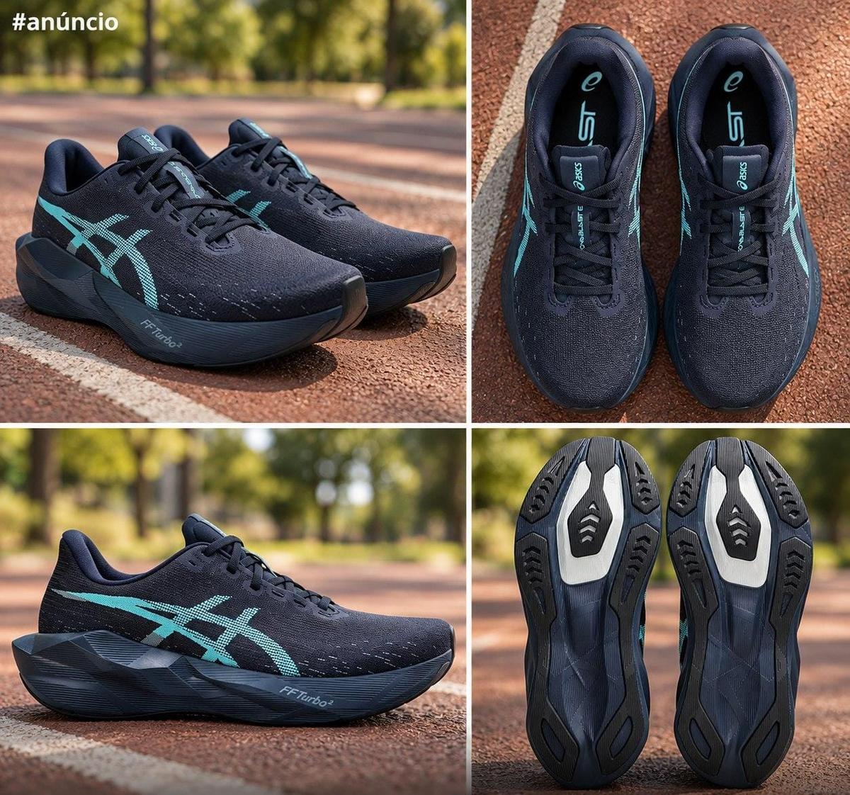 Tenis Asics Novablast 6 com Tecnologia FF Turbo 2 - Masculino ​