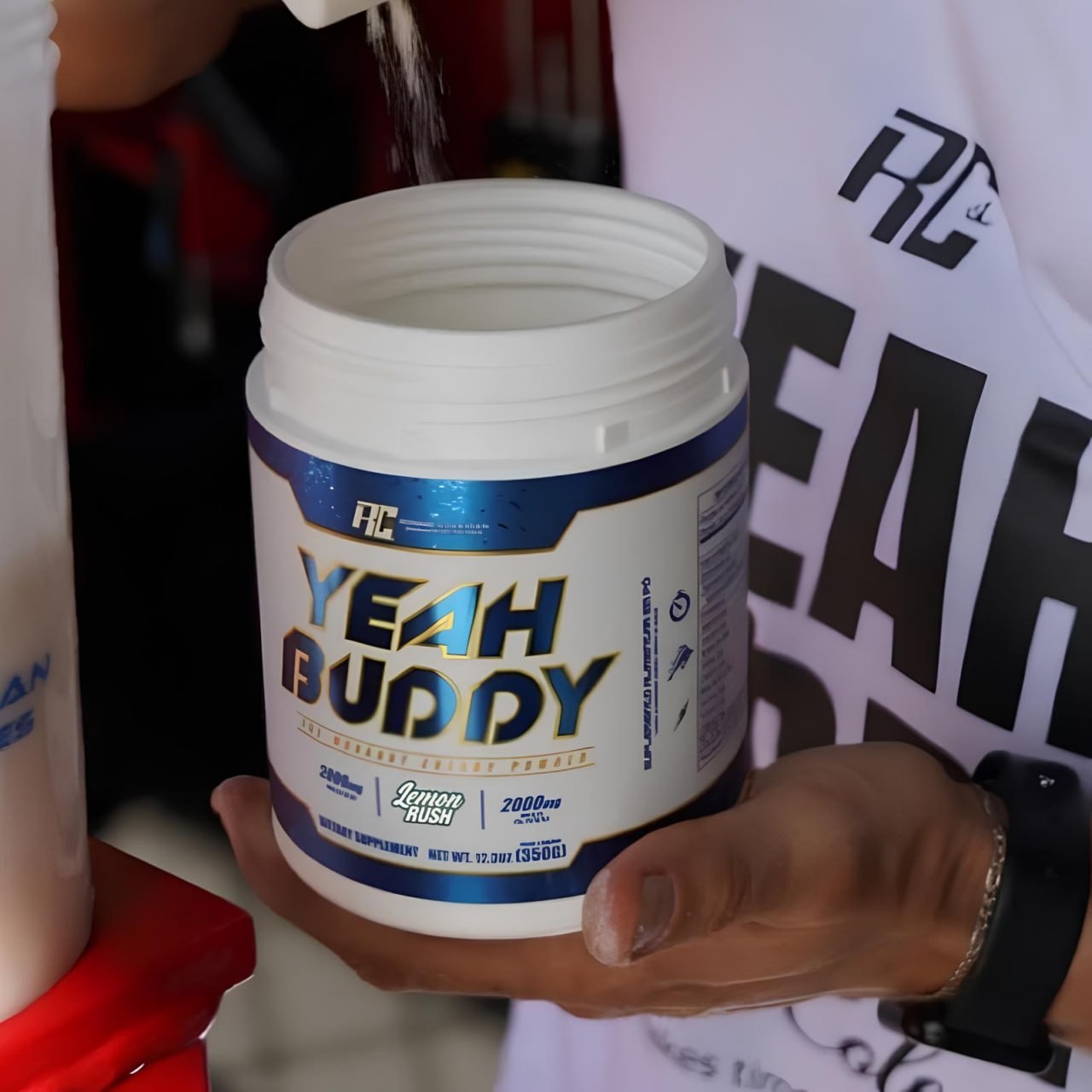 Pré Treino Yeah Buddy Ronnie Coleman 360g Lemon Rush Limon Rush