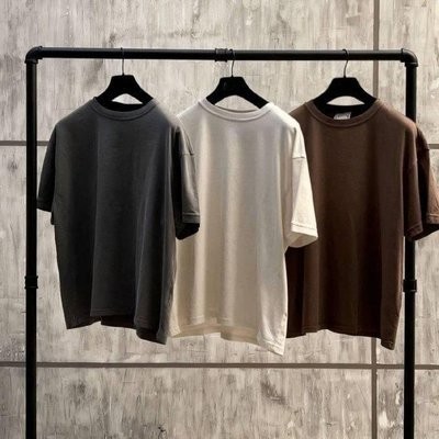Kit 3 Oversized Masculina Stretwear Básica Lisa Premium (P ao XG)