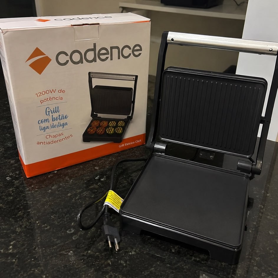 Cadence Grill Elétrico Click, 1200W, GRL200, 220V