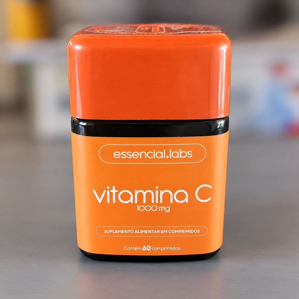 Vitamina C 1000mg Fórmula Concentrada 100% Pura 60 Doses