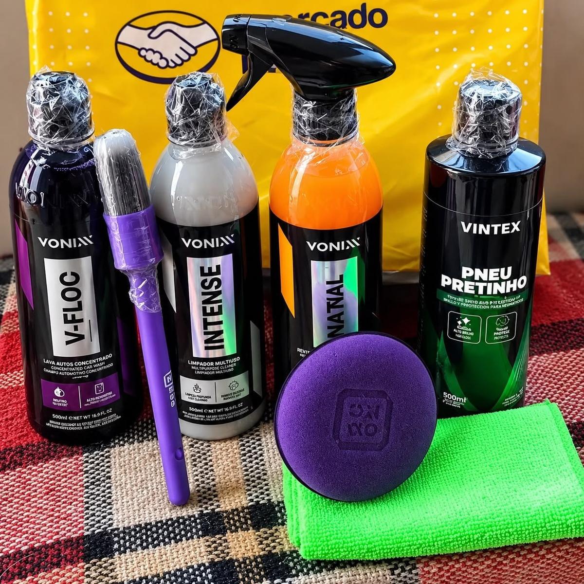 Kit Shampoo V-floc Cera Tok Final Intense Vonixx Pretinho