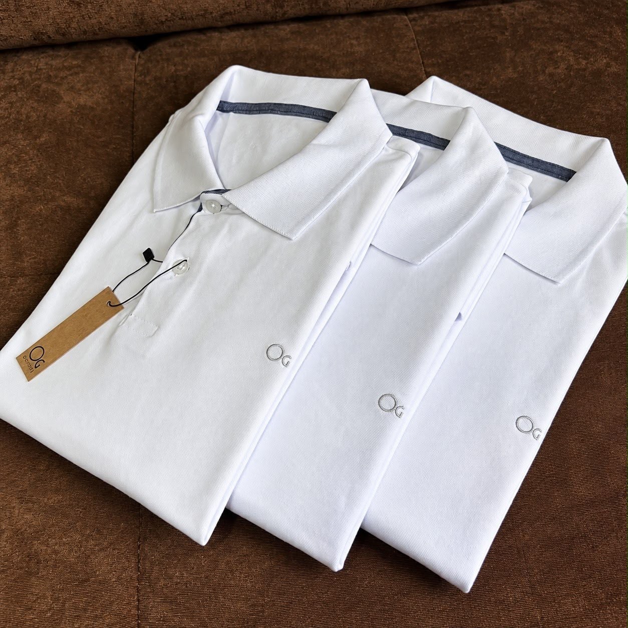 Camiseta Polo Slim Masculina Ogochi Original Camisa Social