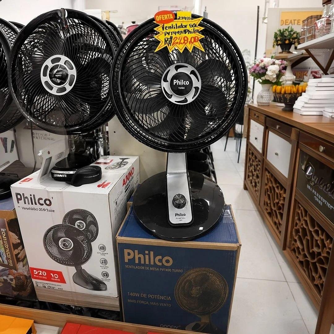 Ventilador Philco PVT491 2 em 1 Maxx Force 8 Pás 174W 220V