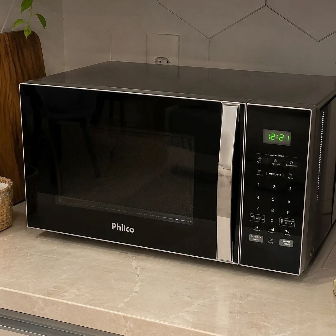 Micro-ondas 25L Philco Função Tira Odor 1100W PM27 220V