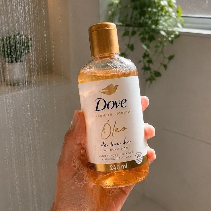 Dove Óleo de Banho Hidratação Intensa e Limpeza 240ml