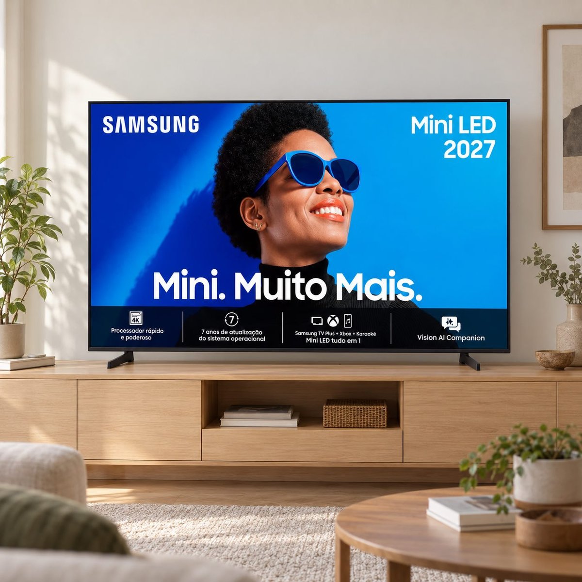 Samsung Smart TV 65" Mini LED 4K M75H 2027