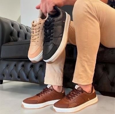 Tênis Reserva Roma Masculino Casual Cano Baixo Elegante (38 ao 41)
