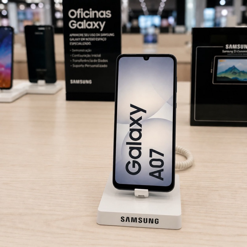 Celular Samsung Galaxy A07 256GB, 8GB | Tela 6.7", Câm. 50MP