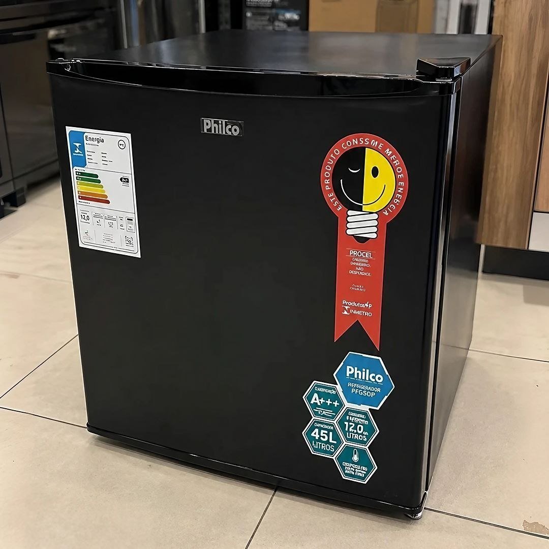 Frigobar Pfg50p 47 Litros Preto Philco