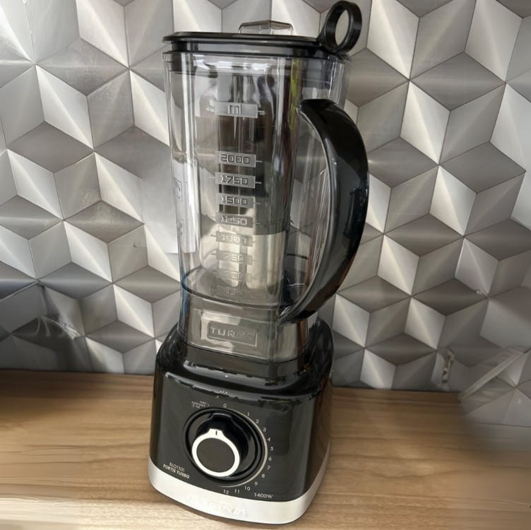 Liquidificador Turbo Britânia 3L 127v | Blq1300p, 1400W, Chumbo